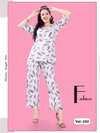 Vol Ft 102 Summer Special Cord Set Rayon Night Suit Wholesale Shop In Surat
